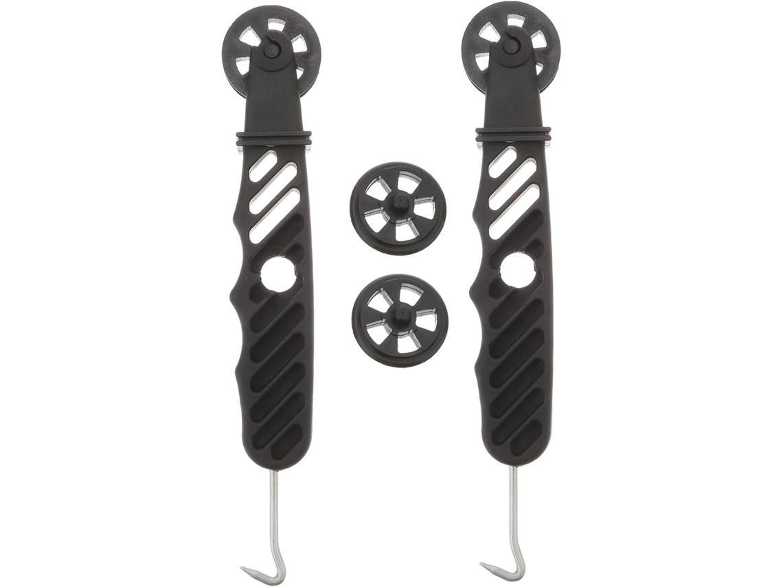 Kit De Reparo Janelas Com 2 Peças, Incluindo Rolo Para Gancho Tela, Te