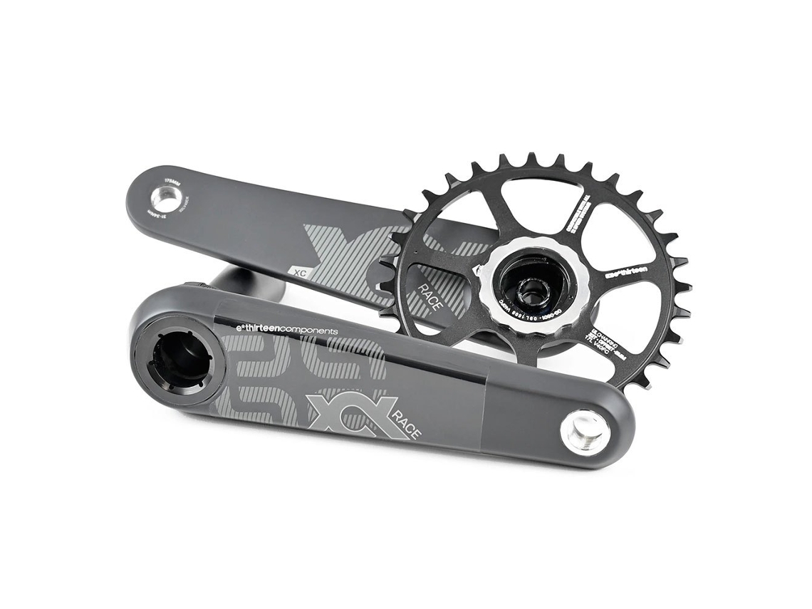Pedaleira de Carbono Xcx Race Gravel Preto 172.5 Mm / 38Te-Thirteen