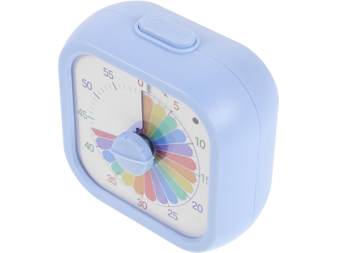 Temporizador Com Visor De 3 5 Polegadas 60 Minutos Design Quadrado