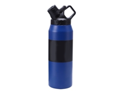 Garrafa Isolada Inox 750ml Azul Escuro Leakproof