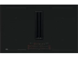 Placa de Indução com Exaustor Integrado AEG NCP84C01AZ (Elétrica - 83 cm - Preto) NCP84C01AZ SaphirMatt, 83