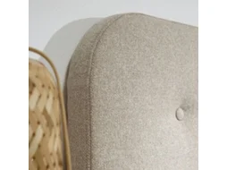 Cabeceira de Cama MARCKONFORT Saona Capitoné (Bege - 140x60x8 cm)
