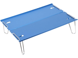 Mesa Dobrável Alipis, em aço, portátil, leve, para camping