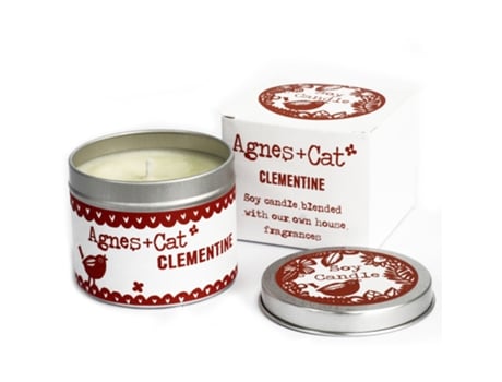 Vela em Lata Clementine 7.5X6 Cm