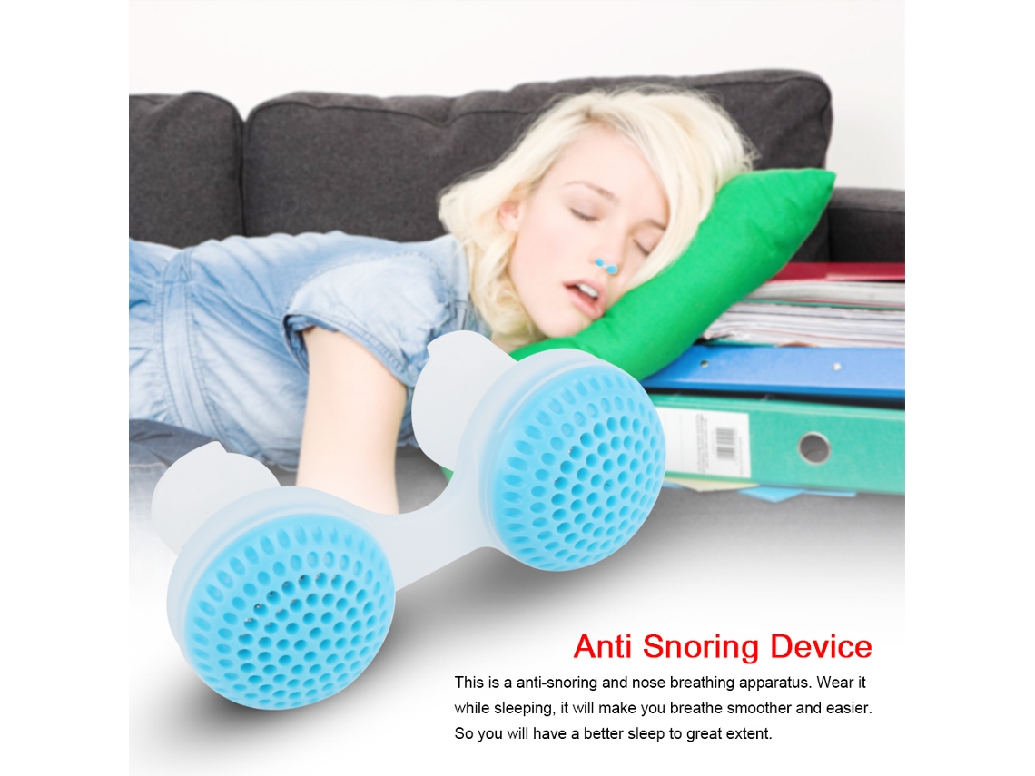 Dilatador Nasal Anti ruídos para Dormir Azul