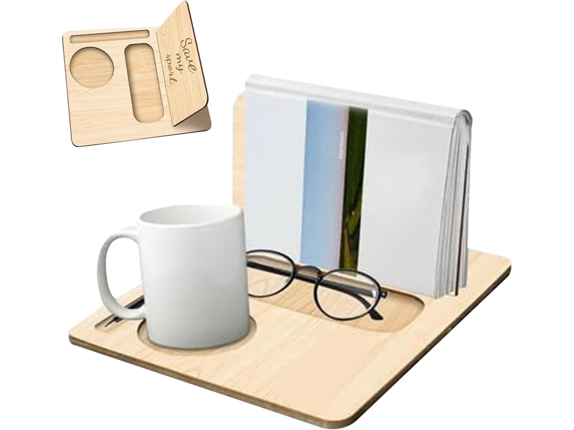 Suporte De Mesa Para Livros| Estante De Portátil– Organizador De Casa, Quarto, Escritório E Dormitório