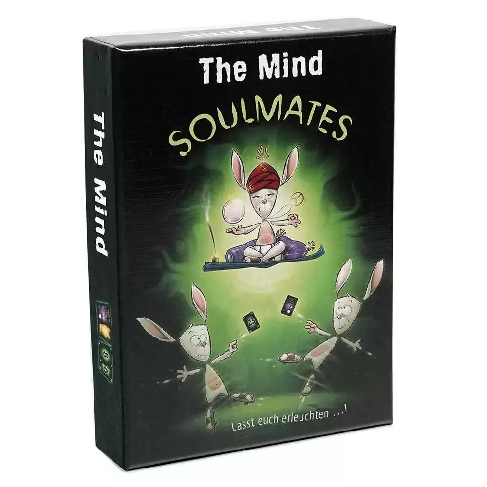 (as Almas Gêmeas Da Mente) Jogo de Cartas Mental, Jogo Quebra-cabeça Tabuleiro, Experiências em Equipe, Carta Baralho Ultimate Soul Party