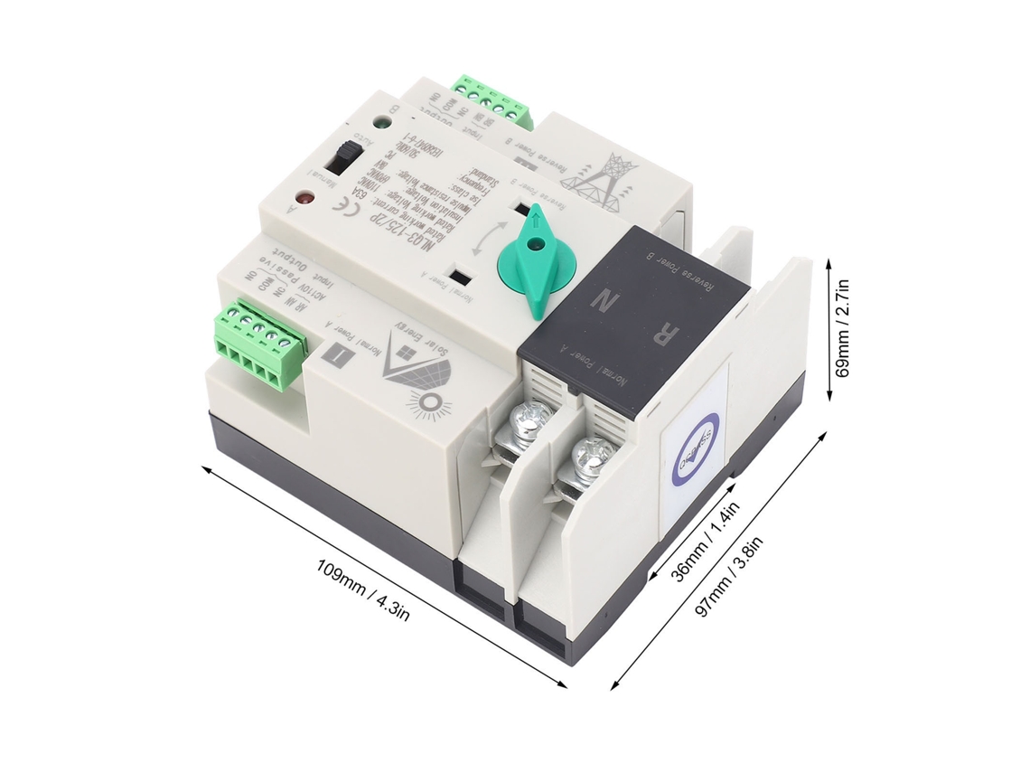 Laxiscreed Interruptor Automático De Transferência Para Duas Fontes De Energia Com Comutação Rápida