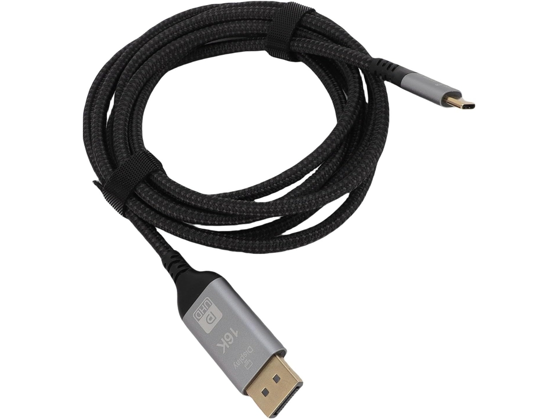 Cabo Usb-c Para Displayport, Compatível Com Taxa De Atualização
