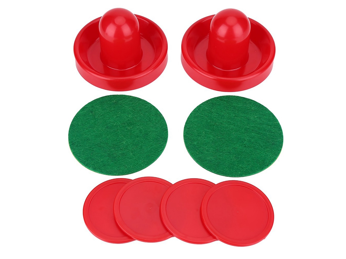 Conjunto De Pushers E Discos De Hockey No Gelo Leve De Plástico Para Mesa Jogo Substituição (s)