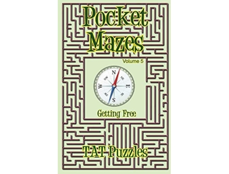 Livro Pocket Mazes Volume 5 De Tat Puzzles (inglês)