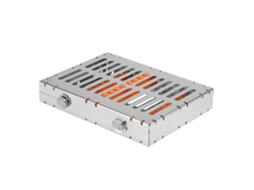 Caja De Esterilización Dental De Acero Inoxidable Para 10 Instrumentos Quirúrgicos