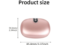 Lurelia Earbuds Desportivos Bluetooth 5.4 Com Microfone Cvc8.0, Resistência Ip7, Bateria Integrada