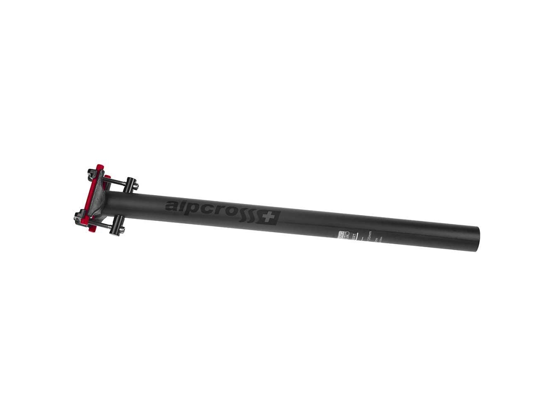 Espigão Selim Die Stütze Lt Preto 400 Mm / 31.6 Mmalpcross Components