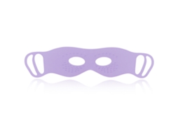 Parche Ocular De Silicona Morado Lavable Con Orejeras Colgantes