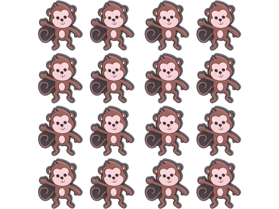 Nuobesty Conjunto de Pinos de Lápis 20 Enfeites em Formato Macaco, Ideais Canetas E Lápis, Perfeitos