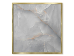 Quadro de parede magnético Elegância Natural para escritório Espelharte (50x50 cm)