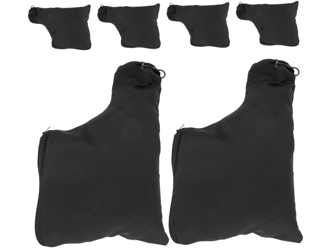 Conjunto De 6 Sacos Pretos Para Coleta De Pó Para Cortadores De Esquadria, Plainas E