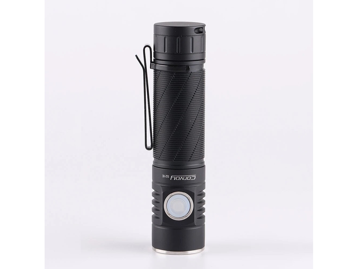 Sft40 6500k-convoy S21e Sst40 Sft40 519a 2400lm Lanterna Led Recarregável Usb Com Porta De Carregamento Tipo C 21700 Lanterna De Alta Potência Lantern
