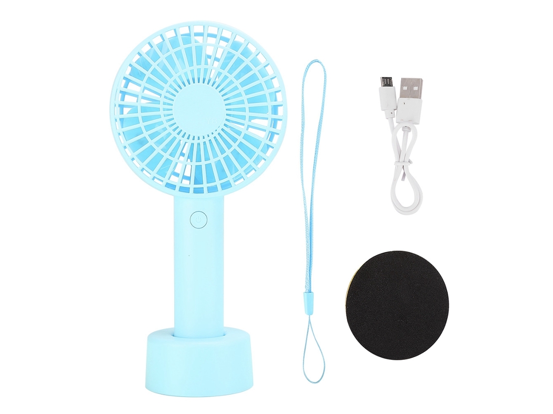 Pequeno Ventilador (portátil, De Mão, Bateria Recarregável Integrada)