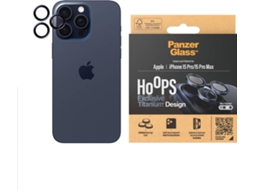 Pelicula de Vidro PANZERGLASS iPhone 15 Pro; iPhone 15 Pro Max