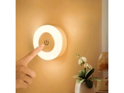 Luminria Noturna Led Sensvel Ao Toque Para Bebs, Recarregvel Via Usb Sem Fio, Com Intensidade Ajustvel, Porttil, Mini Lumin Aquaforge
