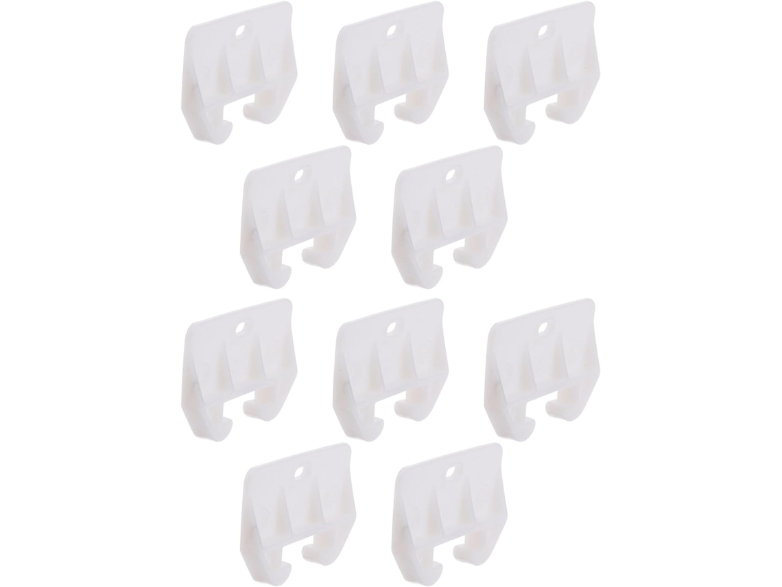 Conjunto De 10 Peças Travas Plásticas Para Corrediças Gaveta Pretyzoom, Compatíveis Com Sistemas De Gavetas E Armários