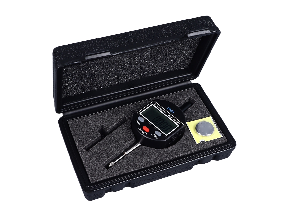 Laxiscreed Indicador Digital De Movimento 0-12,7mm Com Resolução De 0,01mm Para Medição Precisa