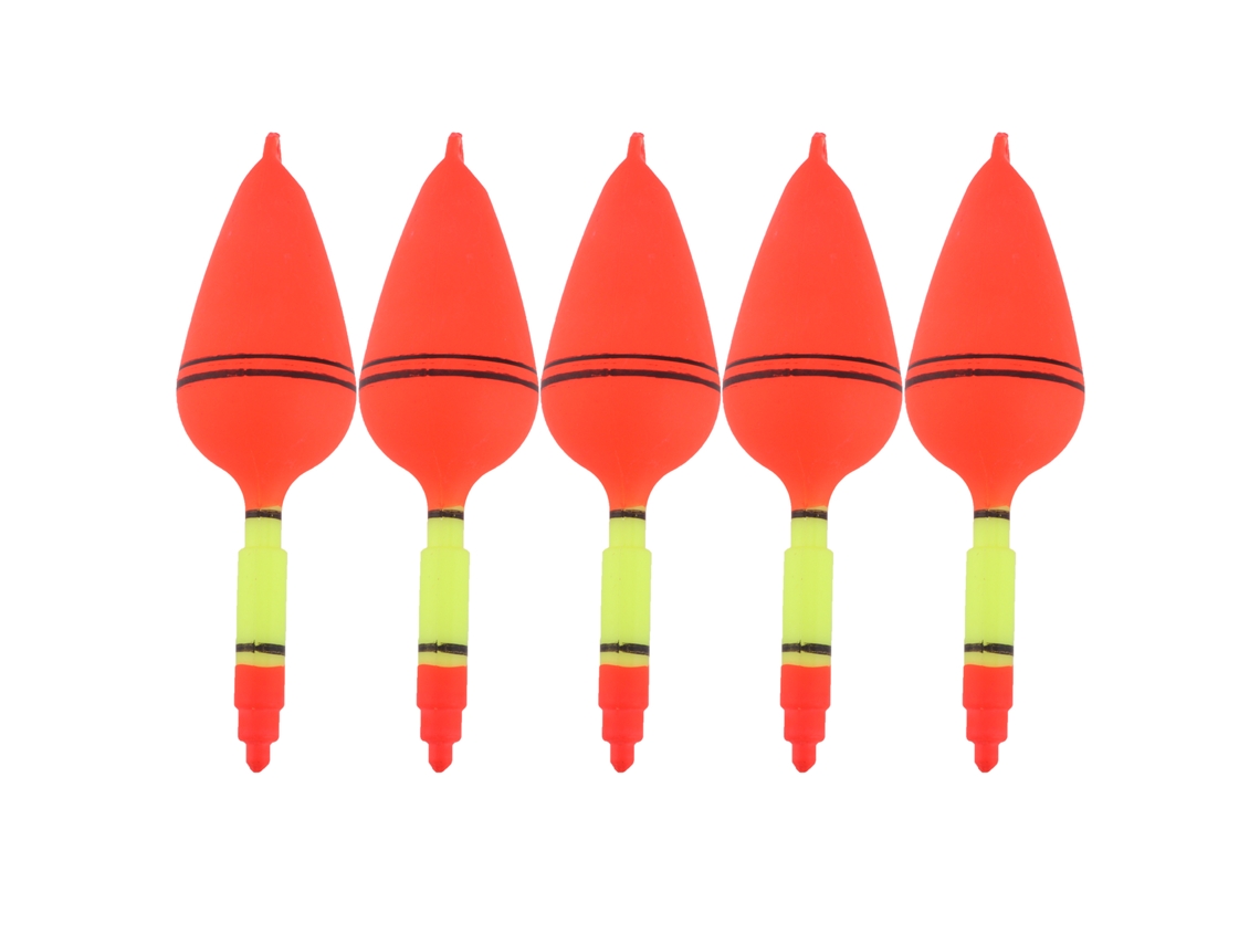 Mali flutuador de Pesca Drift Durável de Plástico para Águas Doce e Salgada Eva 13.5cm Acessório de Pesca