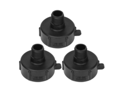 Laxiscreed Adaptador De Dreno Em Abs Para Tanque Ibc Com Rosca G3/4