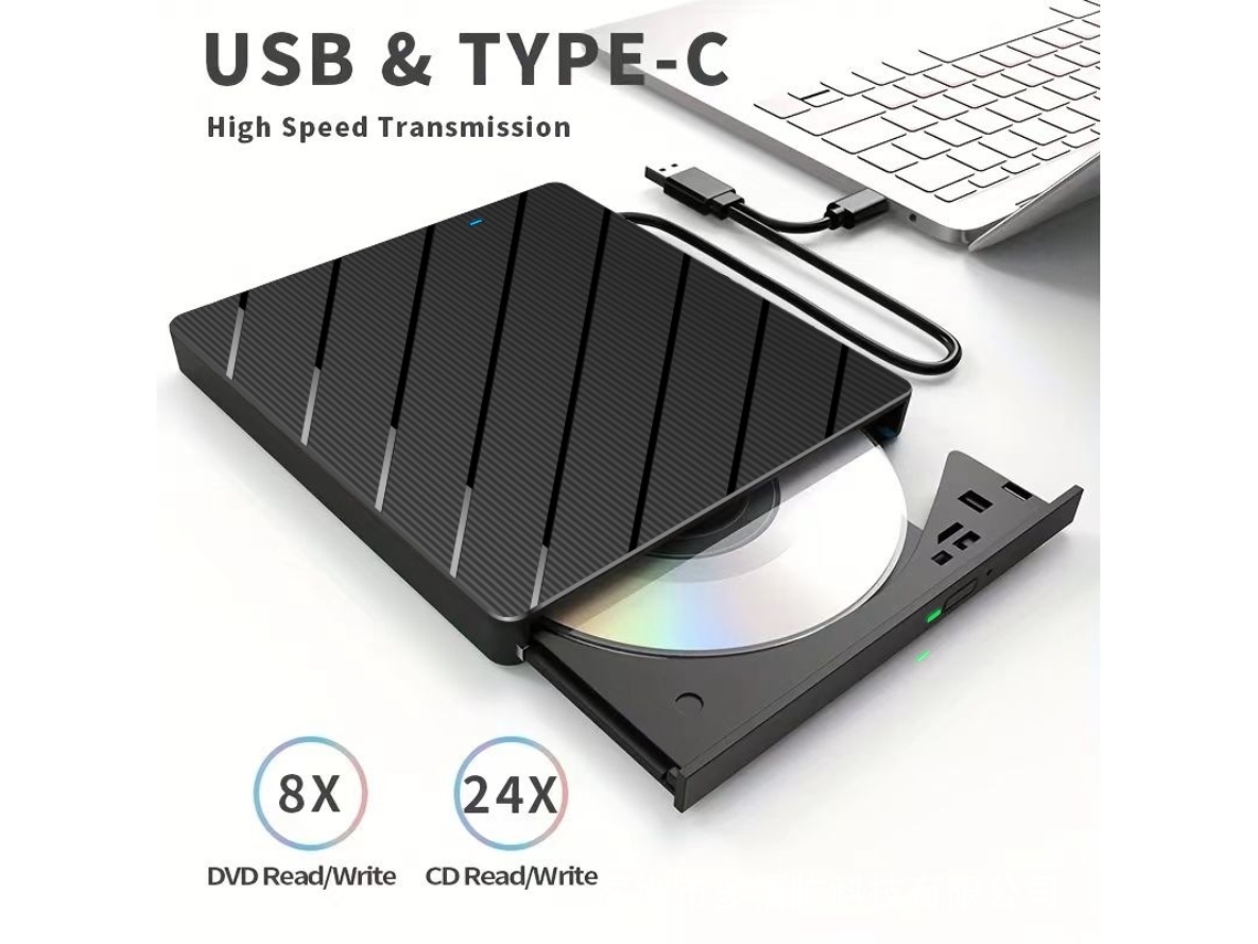 Gravador de Dvd Usb 3.0 7 em 1, Portas de Expansão, ZYBLSSBB