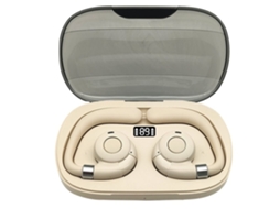 Auriculares Desportivos Sem Fios Bluetooth 5.3 Design Aberto Gancho De Orelha Microfone Para Chamadas Ipx5 Lurelia