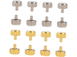Kit De Reparo Profissional Com 300 Peças Para Coroas Planas E Hastes De Relógio À Prova D'água.