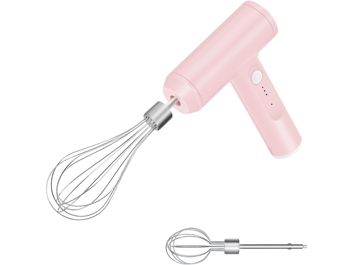 Batedeira Elétrica Manual, Recarregável Usb, Aço Inoxidável AQUAFORGE