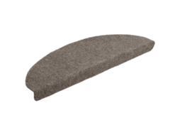 Tapetes de Escada Autoadesivos 20 Peças 65x21x4 Cm Bege Semicircular Grande MAISON EXCLUSIVE