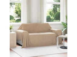 Vidaxl Cobertores De Sofá 6 Unid. Camelo 280 X 210 Cm 4.75 Kg Lã