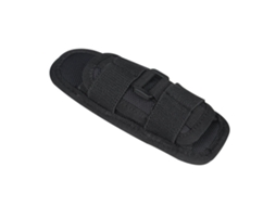 Estojo Para Lanterna Rotativo 360 Graus De Nylon Anti- Rasgo Portátil Para Cinto Outdoor Preto