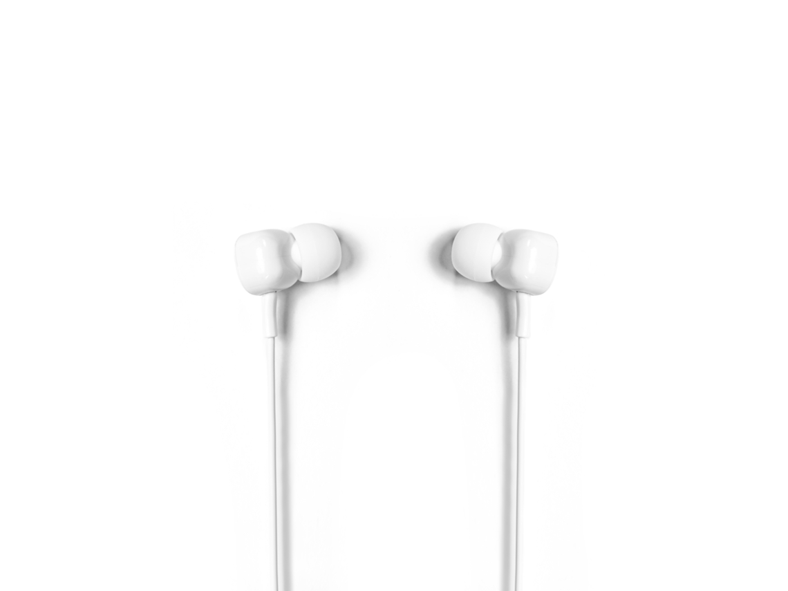 Auriculares com Fio Tellur Basic Sigma com Microfone Branco