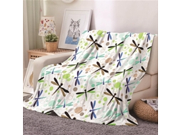 Manta de Flanela Fansu Estampa 3d Quente e Macia Microfibra Ideal para o Inverno Perfeita Cama Ou Sofá Adequad
