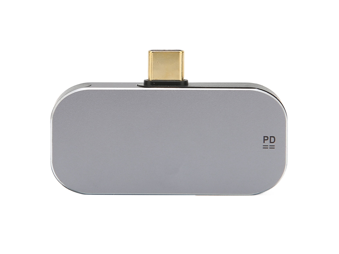 2026zentro-conversor Usb C Para Dp 3 Em 1 Com Carregamento Minipd, Transmissão De Dados E Docking Station Portátil