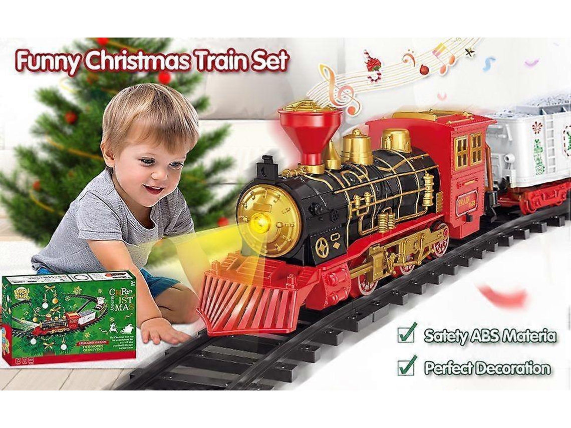 Comboio Elétrico De Natal Com Sons E Luz
