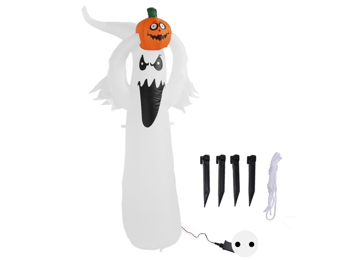 Laxiscreed Luz De Halloween Em Rede Com Efeitos Luminosos Laranja, 1,2m Para Decoração Temática