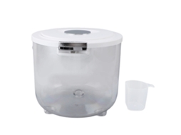 Recipiente de Arroz LAXISCREED Transparente Selado 10kg