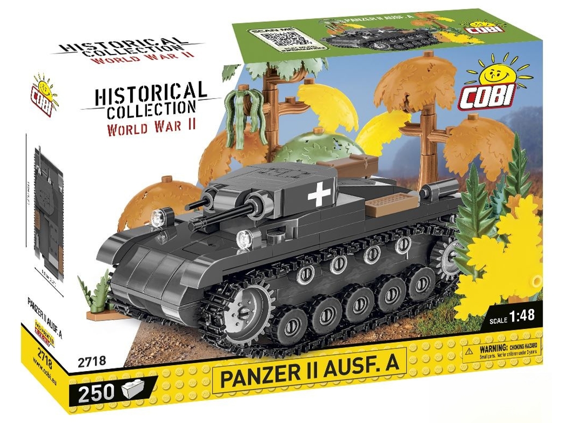 Coleção Histórica Cobi Segunda Guerra Mundial 2718 Panzer II Ausf.a 2718