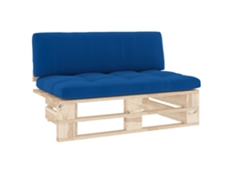 Pallet Middle Sofa, Pallet Middle Sofas Vidaxl Azul Madeira De Pinho (n/a)