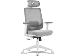 Cadeira de Escritório Ergonómica ALPHA GAMER Stella (Branco)