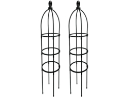 Rede Em Forma De Obelisco Para Plantas Trepadeiras, Suporte Para Treliça De Jardim, Suporte Para Pla Gokoco