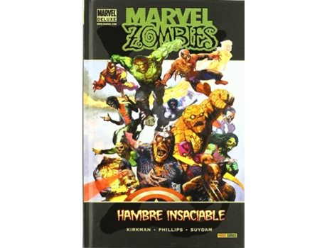 Livro Marvel Zombies Hambre Insaciable de Kirman (Espanhol)