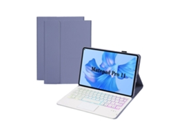 Lurelia Capa Com Teclado Bluetooth Para Huawei Matepad 11 2021 Com Retroiluminação E Toque Gradiente