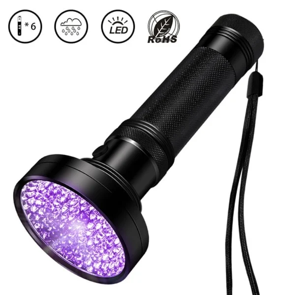Lanterna Uv Com 100 Leds, Grande